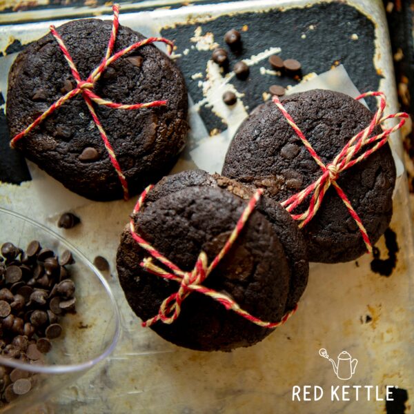 DARK CHOC COOKIES (2PCS)
